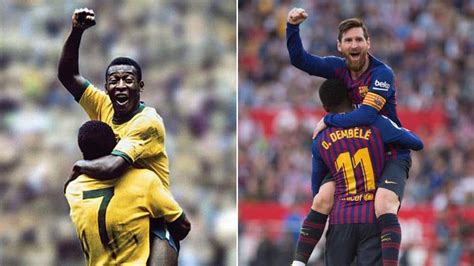 Pelé x Messi - Comparação de gols, títulos, estatísticas - FutDados