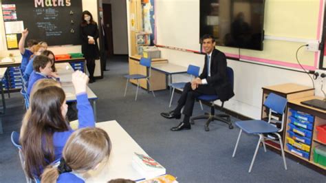 Rishi Sunak visits Leyburn Primary School - Richmondshire Today