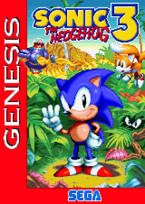 Lapper - Artist & Editor - Maniafied - Sonic 3 Boxart