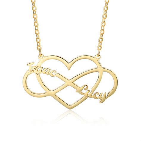 Infinity Heart Necklace [Custom Made] | FARUZO