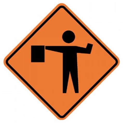 Flagger Symbol Sign for Sale & Rental - Bird Dog Traffic Control