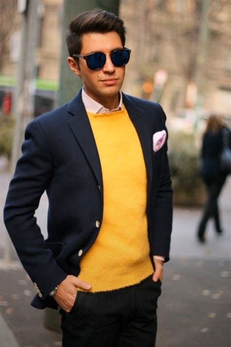 Men's Yellow Style Inspiration | Famous Outfits