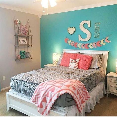 Cutest Teenage Girl Bedroom Decoration Ideas 13 | Girls bedroom colors ...