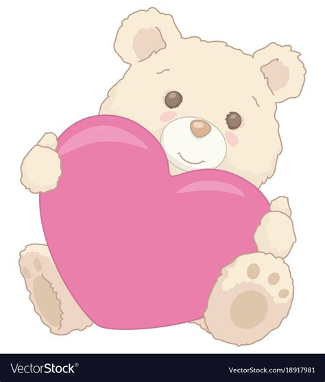 teddy bear with heart clipart 10 free Cliparts | Download images on Clipground 2024