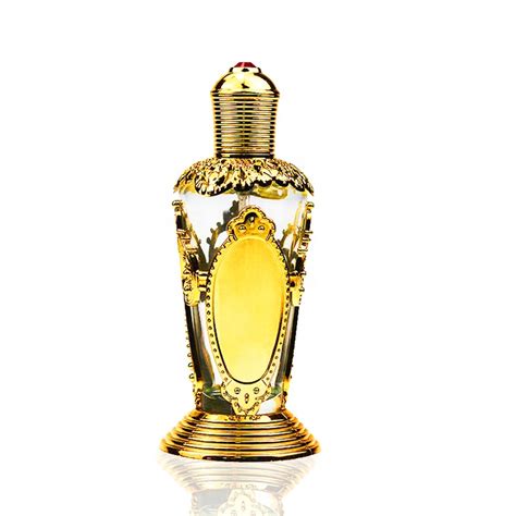 Unique Fancy Design 80ml Golden Bottle Arab Dubai Style Perfume ...