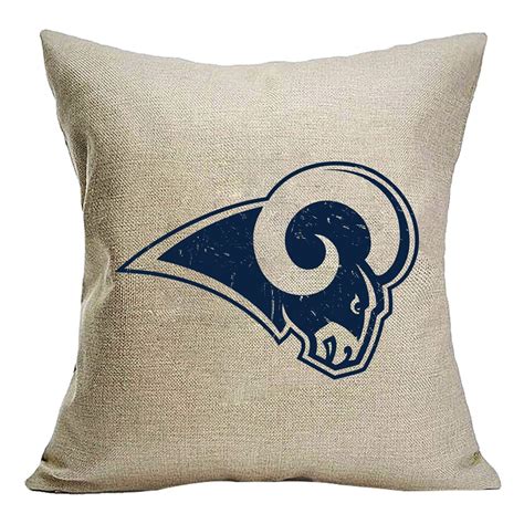 Los Angeles Rams Primary Logo Pillow