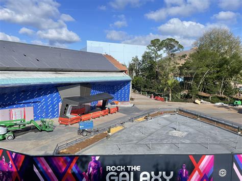 PHOTOS: Construction Continues at Guardians of the Galaxy: Cosmic Rewind - WDW News Today