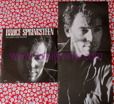 Totally Vinyl Records || Springsteen, Bruce - Brilliant disguise 12 inch Picture Cover Poster