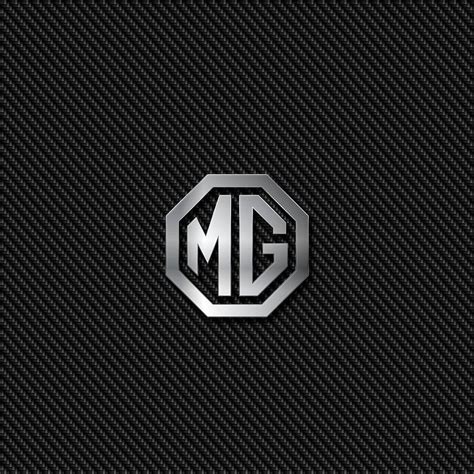 MG Chrome Carbon, badge, emblem, logo, HD phone wallpaper | Peakpx