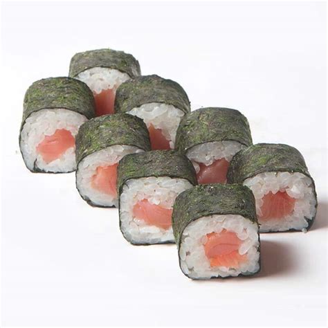 Salmon Maki Sushi Roll • Bakenroll.az