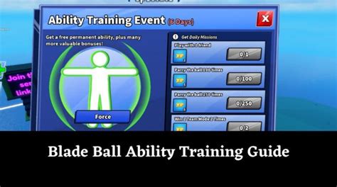 Blade Ball Ability Training Guide - MrGuider