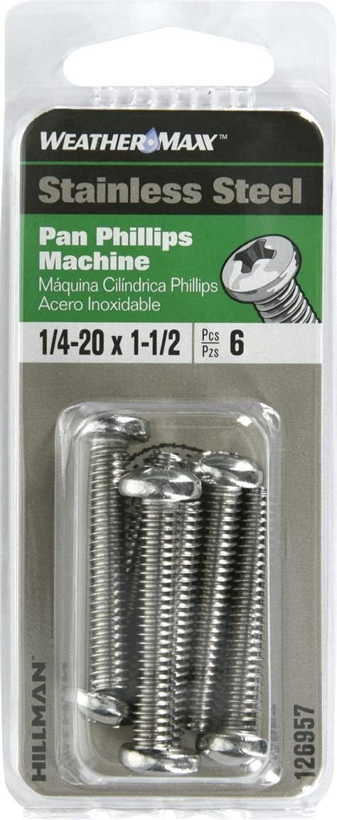 1-1/2-in Machine Screws at Lowes.com