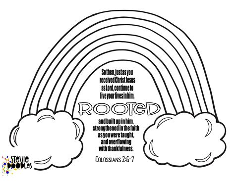 Colossians Coloring Page