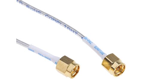 RS PRO Coaxial Cable, 250mm, RG405 Coaxial, Terminated | RS