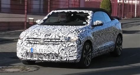 Volkswagen T-Roc Convertible Makes Spy Video Debut | Carscoops