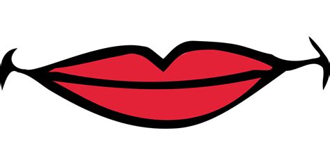 Lips Mouth Smiling · Free vector graphic on Pixabay