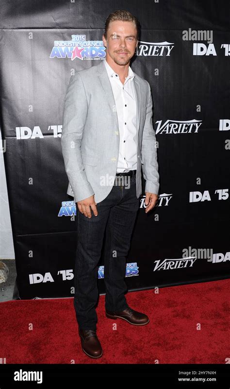 Derek Hough attends the "2015 Dance Industry Awards" held at Avalon ...