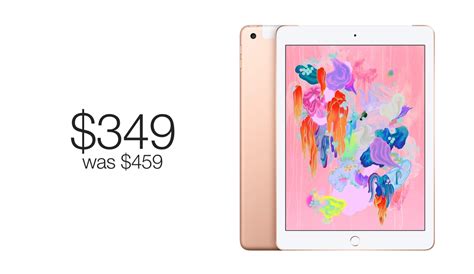 32GB 9.7-inch iPad with Cellular is $110 Off Today, Pick it Up for $349 ...