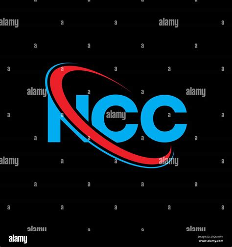 NCC logo. NCC letter. NCC letter logo design. Initials NCC logo linked ...