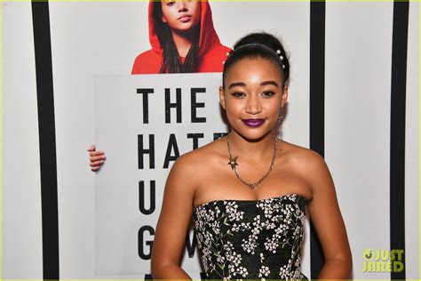 Amandla Stenberg, Algee Smith, Regina Hall & More Take 'The Hate U Give' To Atlanta: Photo ...