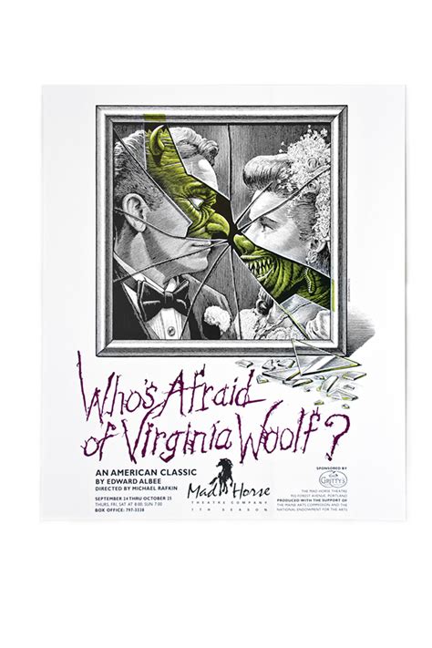 Who's Afraid of Virginia Woolf? Poster on RISD Portfolios