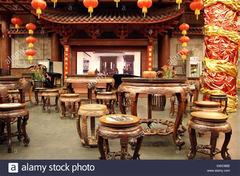 Inside traditional chinese tea house in ... | Chinese tea house, Tea ...