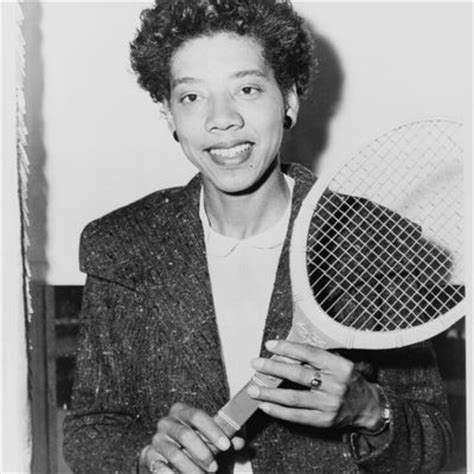 African-American Tennis Champion Althea Gibson Quotes