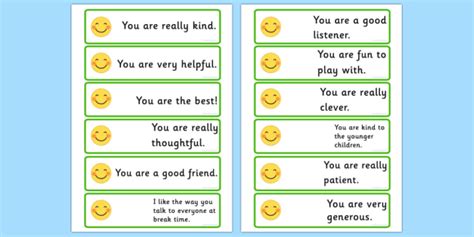 Giving Compliments Prompt Cards (Teacher-Made)