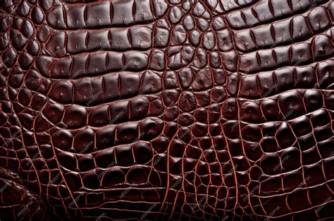 Premium AI Image | Leather pattern background