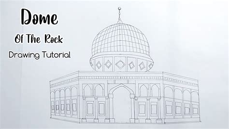 Masjid Al Aqsa Drawing : Al Aqsa Mosque On Behance : During these tough times masjid al aqsaa ...