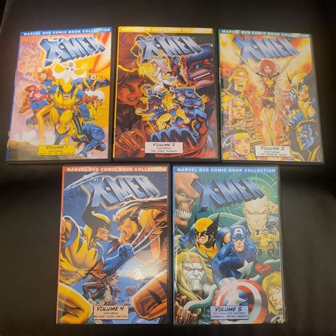 X-men Complete Animated DVD Series - Etsy