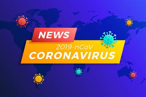 Breaking news headline COVID-19 or Coronavirus in the world. Coronavirus in Wuhan vector ...