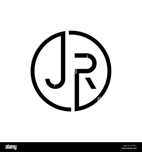 Letter jr logo Cut Out Stock Images & Pictures - Alamy