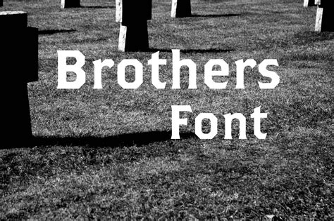 Brothers Font Free Download