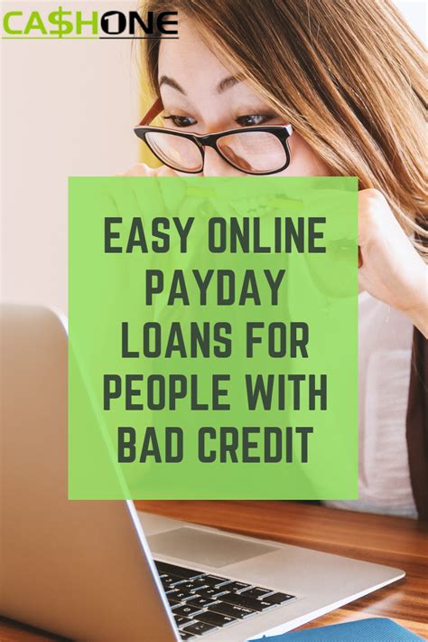 Easy Online Payday Loans for People with Bad Credit | Payday loans, Payday loans online, Bad credit