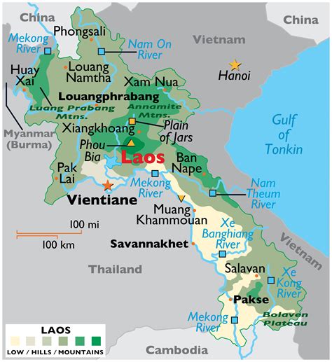 Lao People's Democratic Republic Maps & Facts - World Atlas