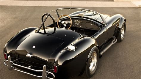 Black Shelby AC 427 Cobra - Convertible car