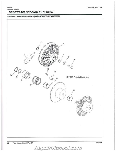 Polaris Ranger 500 Parts List | Reviewmotors.co