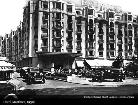 Grand Hyatt Cannes Hôtel Martinez (1929), Cannes | Historic Hotels of the World-Then&Now