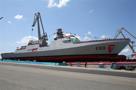 Turkey-made corvette tailored for Pakistan Navy launched in Istanbul | Daily Sabah