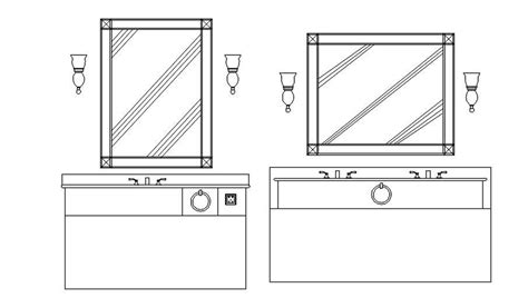 Bathroom Vanity Cad Block - Image to u