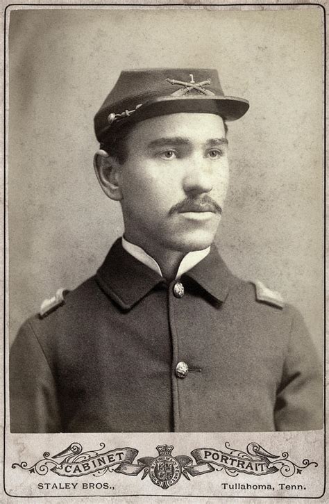 Buffalo Soldier, C1866 Photograph by Granger