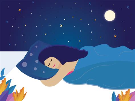 Sleeping Illustration by Kanij Shilpi on Dribbble