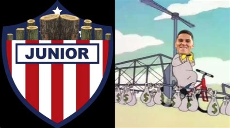 Memes sobre la eliminación de Junior y Santa Fe