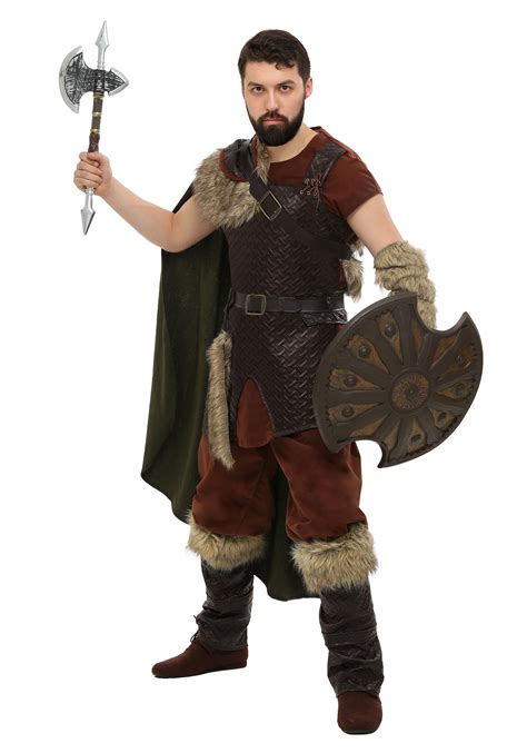 Plus Size Nordic Viking Costume 2X