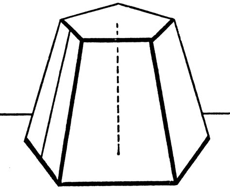 Pyramid Frustum | ClipArt ETC