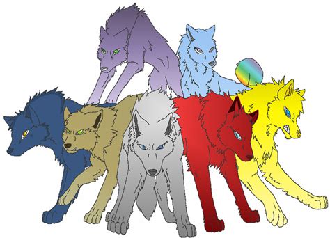 Wolf Pack by StormCharmander on DeviantArt