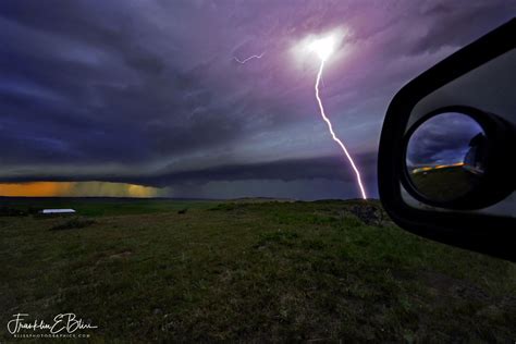 Shelf Cloud Lightning Bolt - Bliss Photographics Weather