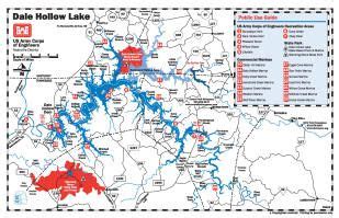 Map of Dale Hollow Lake - Great Place for House Boats. My family loves ...