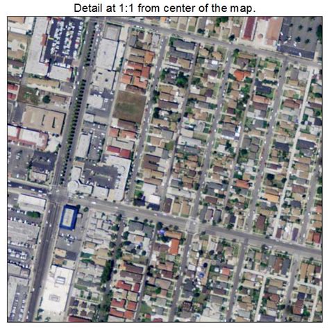 Aerial Photography Map of Artesia, CA California